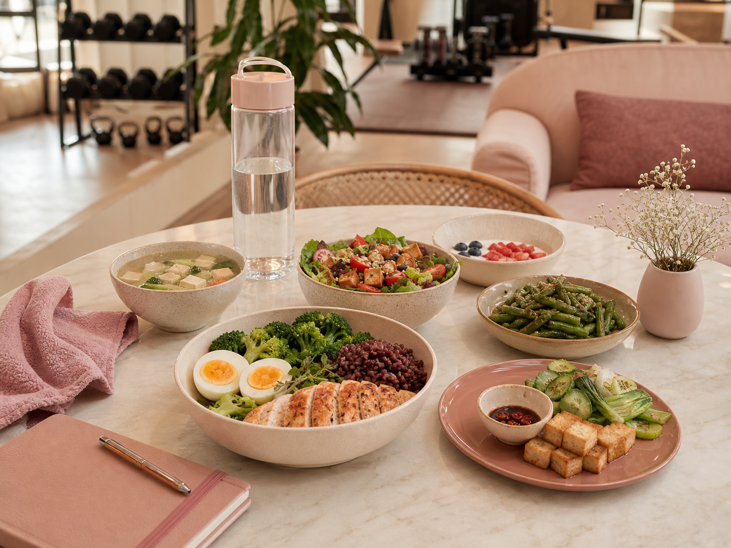 Bữa ăn giàu protein cho nàng tập luyện