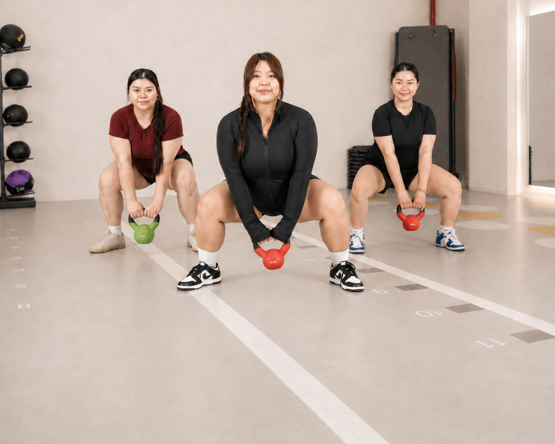 Lớp Bodyweight–Kettlebell tại Muse